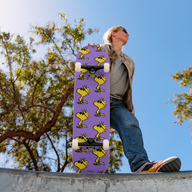Skateboard Bois En Lunettes De Soleil (Extérieur 1)