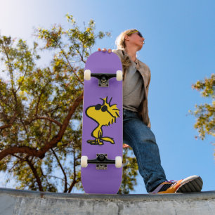 Skateboard Bois En Lunettes De Soleil