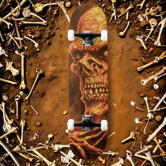 Skateboard Boneyard Shredder : squelette zombie (Créateur téléchargé)