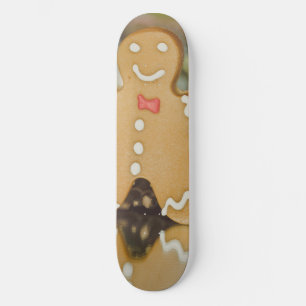 Skateboard Bonhomme en pain d'épice de Noël