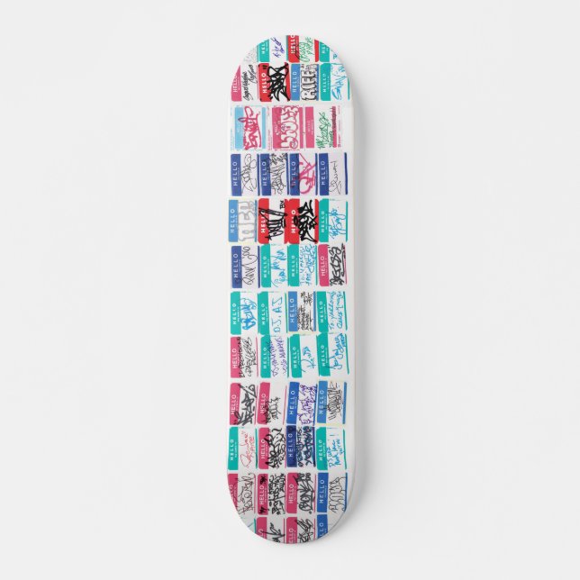 Skateboard Bonjour mon nom est OsoFly (Devant)