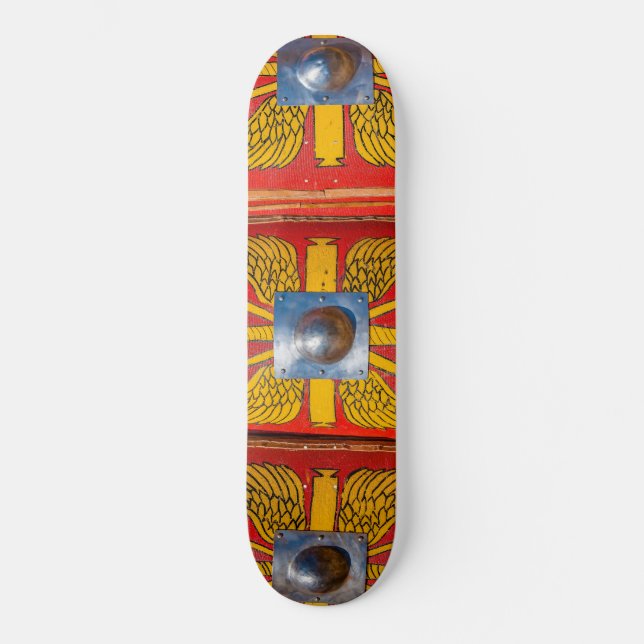 Skateboard Bouclier militaire romain - Scutum (Recto)
