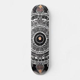 Skateboard Bouclier tribal