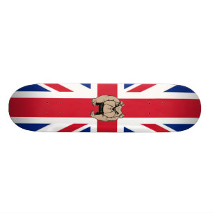 Skateboard bouledogue des anglais de planche à roulettes