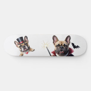 Skateboard Bouledogue français Halloween Bouledogue français
