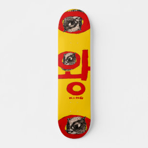 Skateboard [BoutBoutBout] "Wang" (Coréen) signifiant "Roi"
