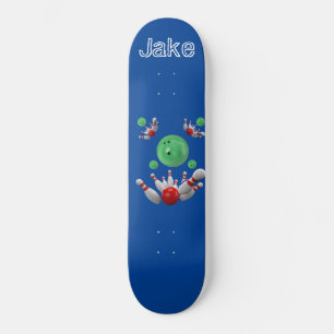 Skateboard Bowling