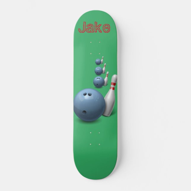 Skateboard Bowling (Recto)