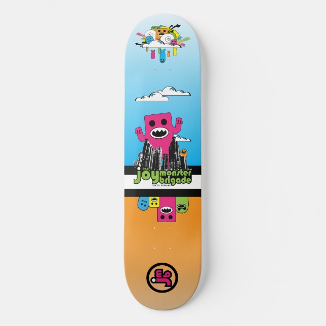 Skateboard Brigade de monstre de joie (Recto)