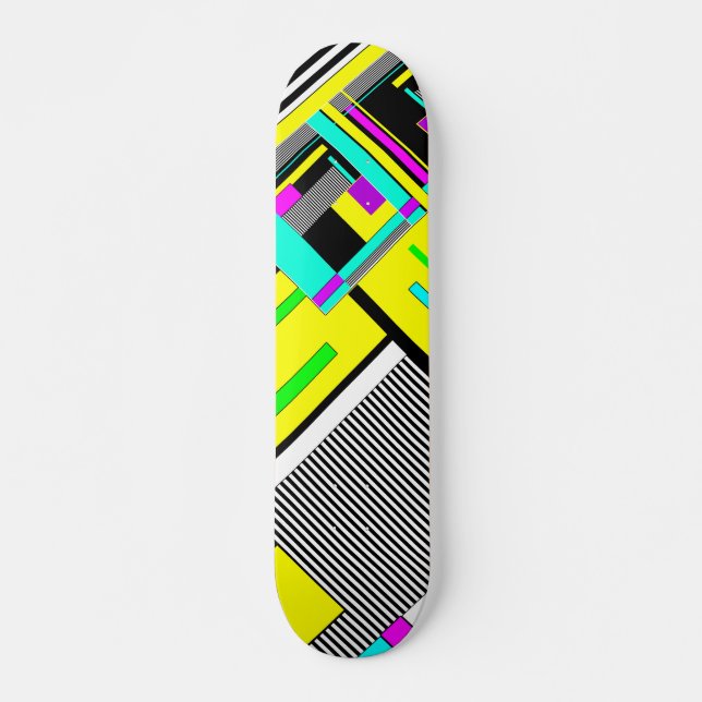 Skateboard Bright abstract (Devant)