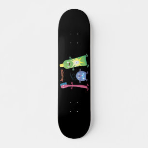Skateboard Brosse à dents mignonne dentifrice dentaire soie d