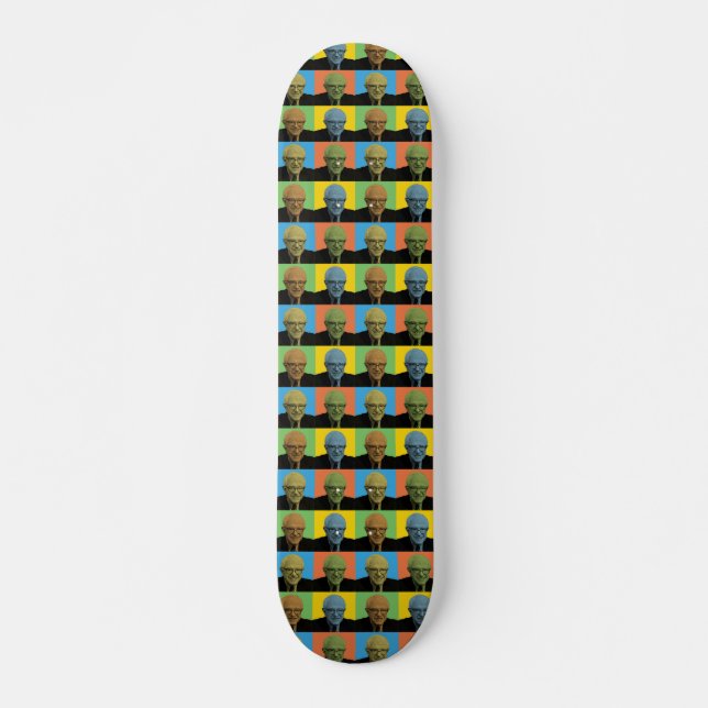 Skateboard Bruit-Art de ponceuses de Bernie (Devant)
