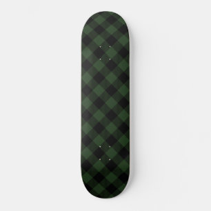 Skateboard Buffalo Check Celtic Green et Black plus petit Pla