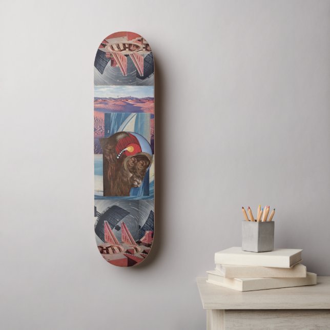 Skateboard Buffalo Skate (Art mural)