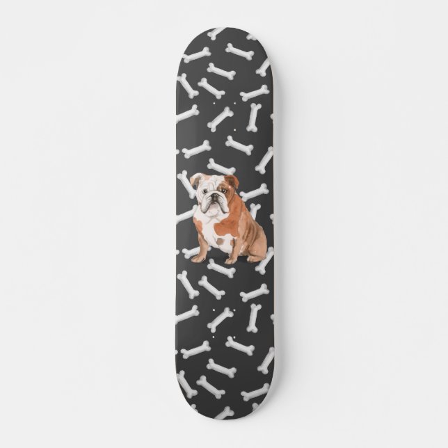 Skateboard Bulldog (Devant)