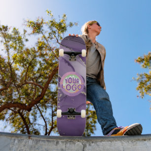 Skateboard Bureau du logo professionnel élégant personnalisé