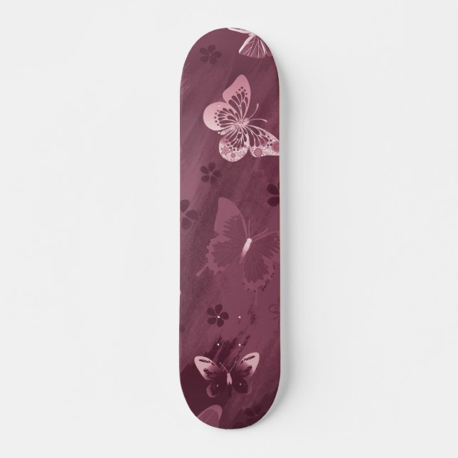 Skateboard Butterfly Pattern 16 (Devant)