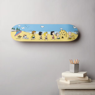 Skateboard cacahuètes   Journée à la plage
