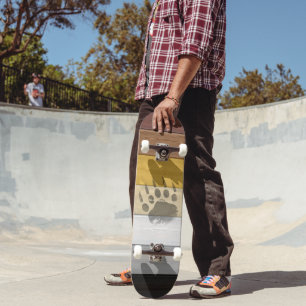 Skateboard Cadeaux gay Bear Br de SlipperyJoe en Bois d'Ours 