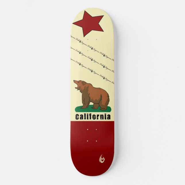 Skateboard Californie (Recto)