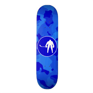 Skateboard Camo Bleu ; Hockey Camouflage