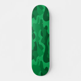 Skateboard Camo Monocolor Vert Espagnol