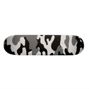 Skateboard CAMO NOIRS - Planche à roulettes