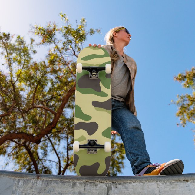 Skateboard Camouflage (Extérieur 1)