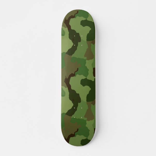 Skateboard Camouflage (Devant)