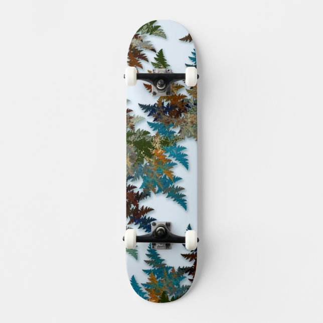 Skateboard Camouflage arctique (Recto)