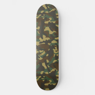 Skateboard Camouflage forestier