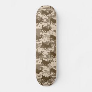 Skateboard Camouflage numérique du désert Motif de caméra de 
