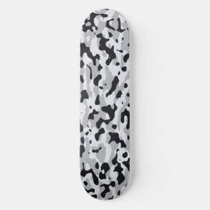 Skateboard Camouflage urbain à fort contraste