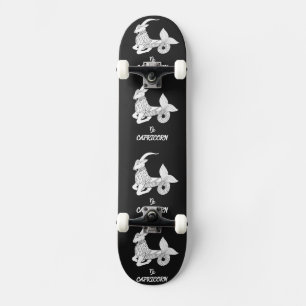 Skateboard Capricorne Silhouette