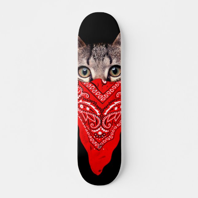 Skateboard Capuchon de chat (Devant)