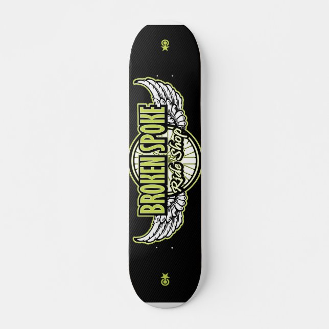 Skateboard Carbone Skatedeck v.ps de BSRS (Devant)
