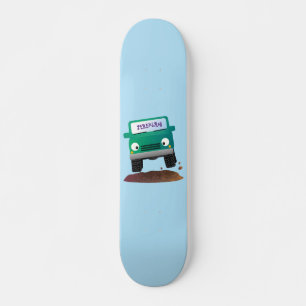 Skateboard Caricature de voiture 4 X4 hors route