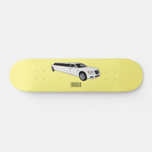 Skateboard Caricature limousine