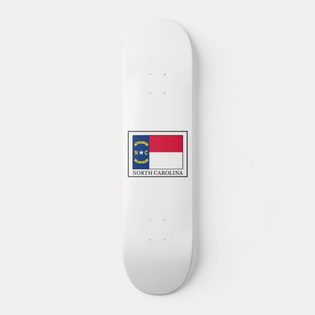 Skateboard Caroline du Nord (Recto)
