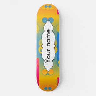 Skateboard Carrés et conception d'abrégé sur cercles