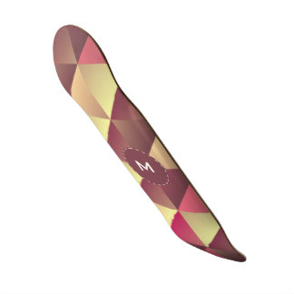 Skateboard Carrés fendus de gradient