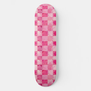 Skateboard Carte à roulettes unique Retro Y2K Checker Design