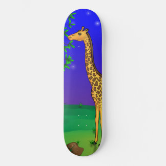 Skateboard Carte à thème Giraffe
