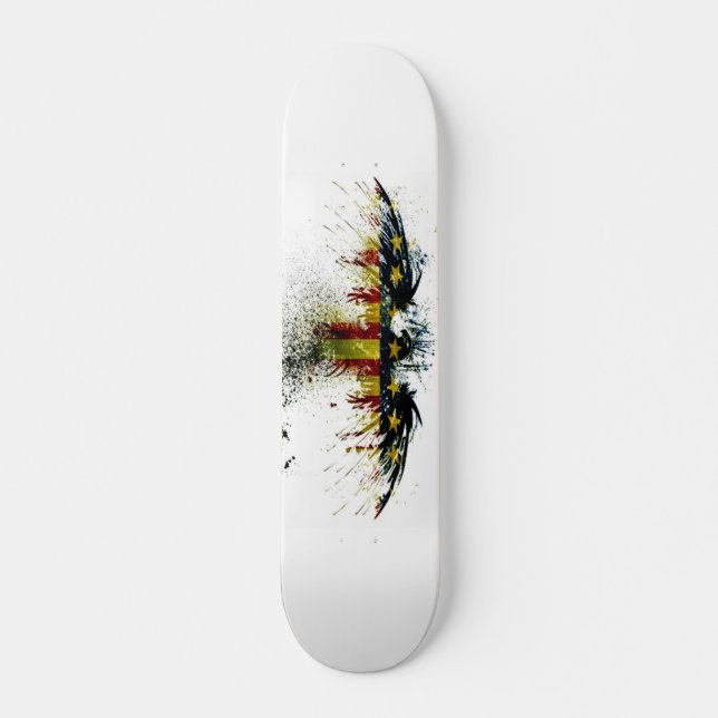 Skateboard Carte American Eagle Grunge Custom Pro Park (Devant)