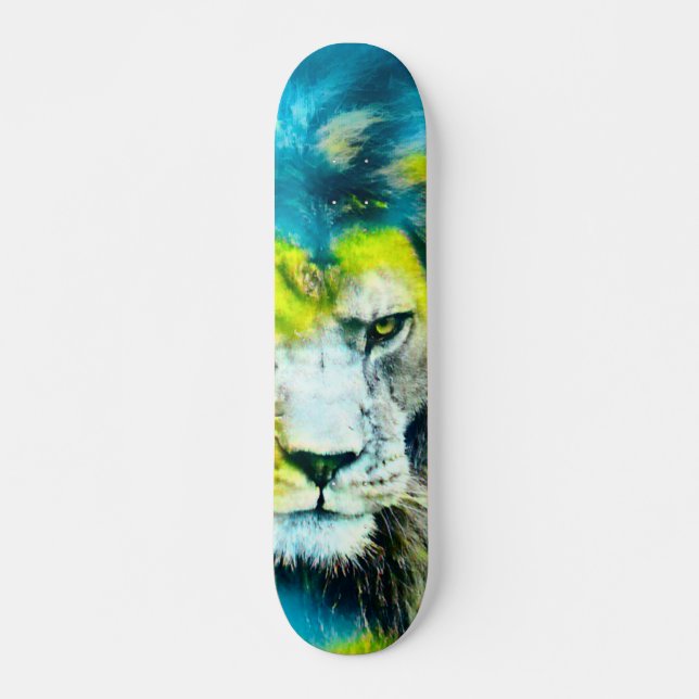 Skateboard Carte Banger Lion Zero Custom Pro Urban Element (Devant)
