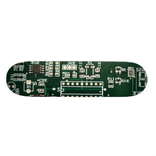 Skateboard carte cachée de crânes