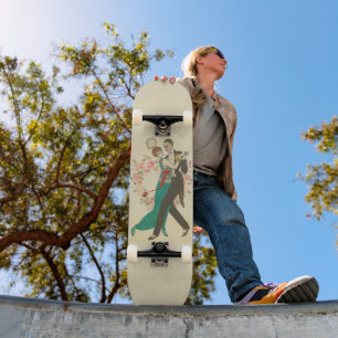 Skateboard Carte Carton Postale