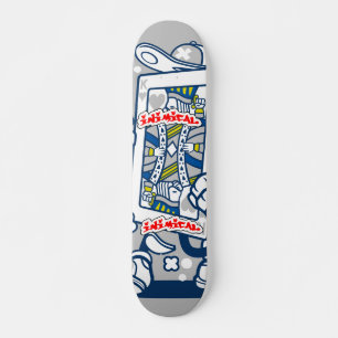 Skateboard Carte de lecture inimique