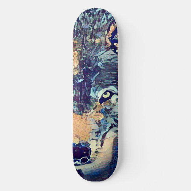 Skateboard Carte de parc personnalisée pour Wolf Zero (Recto)