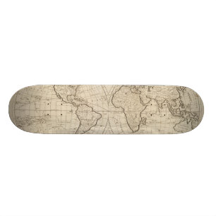 Skateboard Carte du monde 2